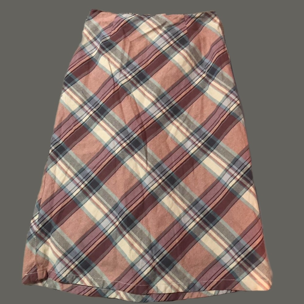 Plaid skirt
